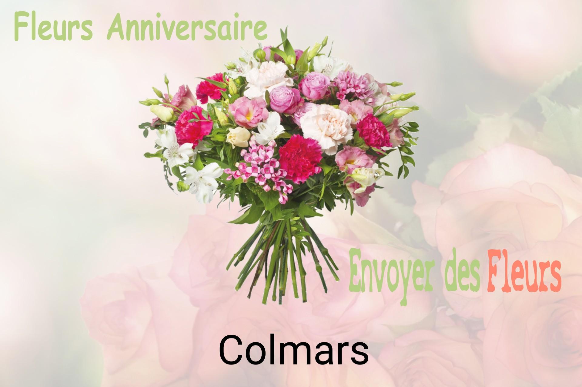Bouquet de fleurs d’anniversaire livré à Colmars